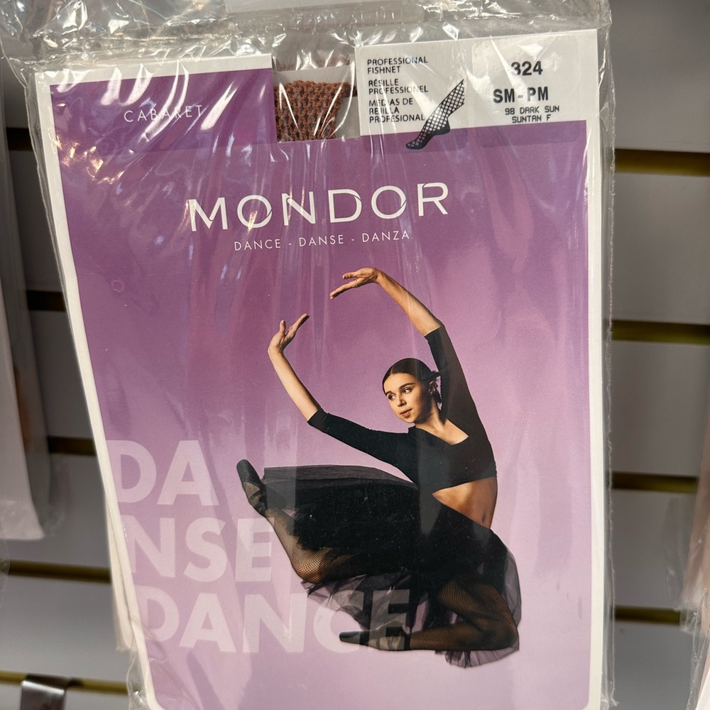 Mondor Dance Fishnets - Dark Suntan